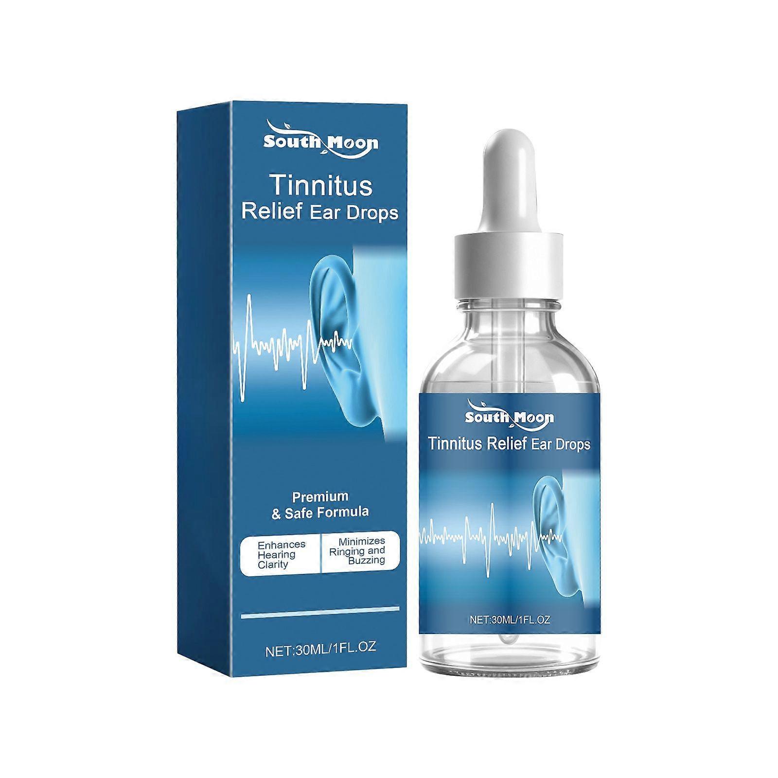 Tinnitus Relief for Ringing Ears, Ear Care Solution, 30ml Tinnitus Ear Drops, Multifunctional Health Support for Adults, Family, Safe Daily Hygiene