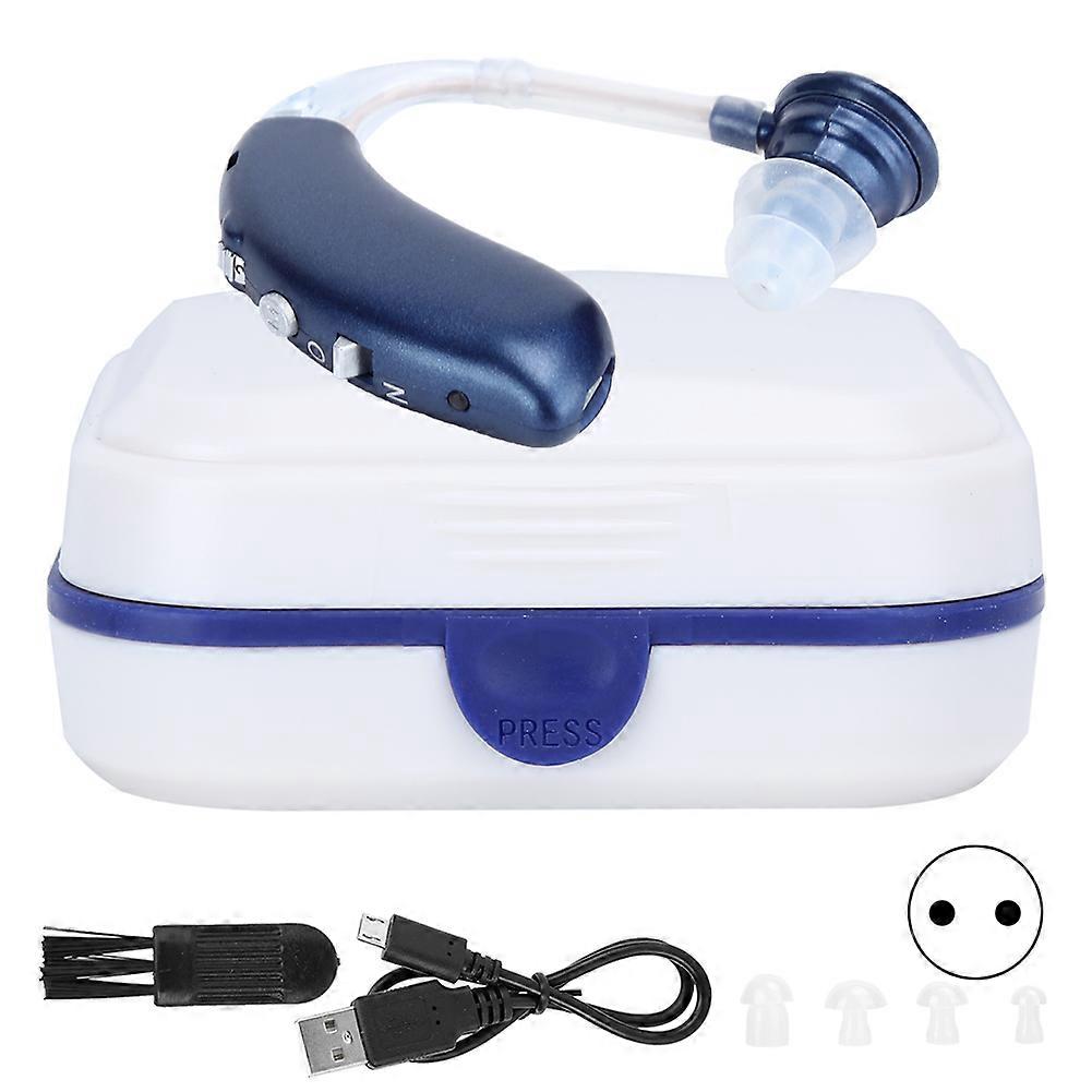 Bluetooth Digital Hearing Aid: Clear Sound Amplifier, Rechargeable, Connects to Devices