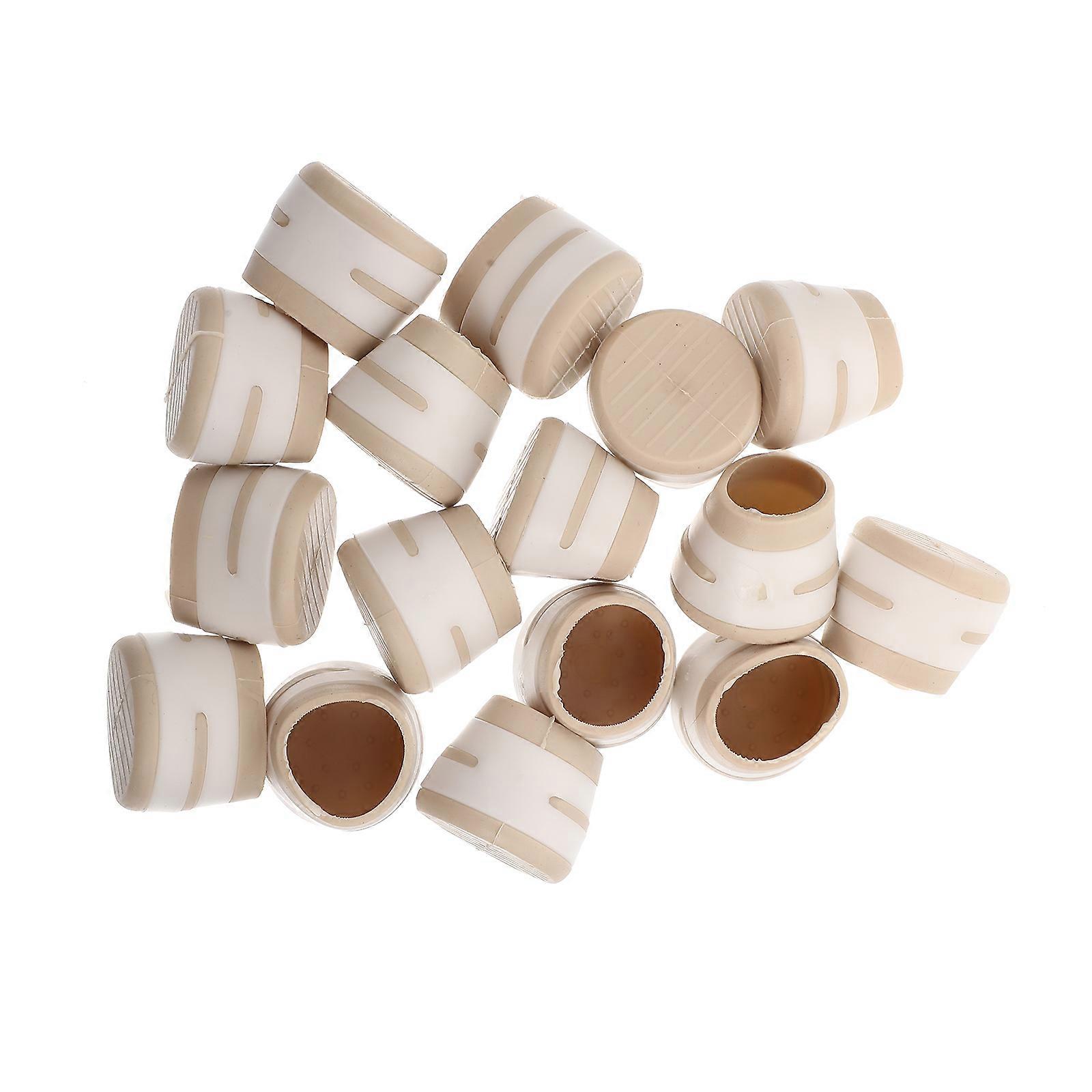 Chair Leg Floor Protector Silicone Caps for Protection 32Pcs Multi