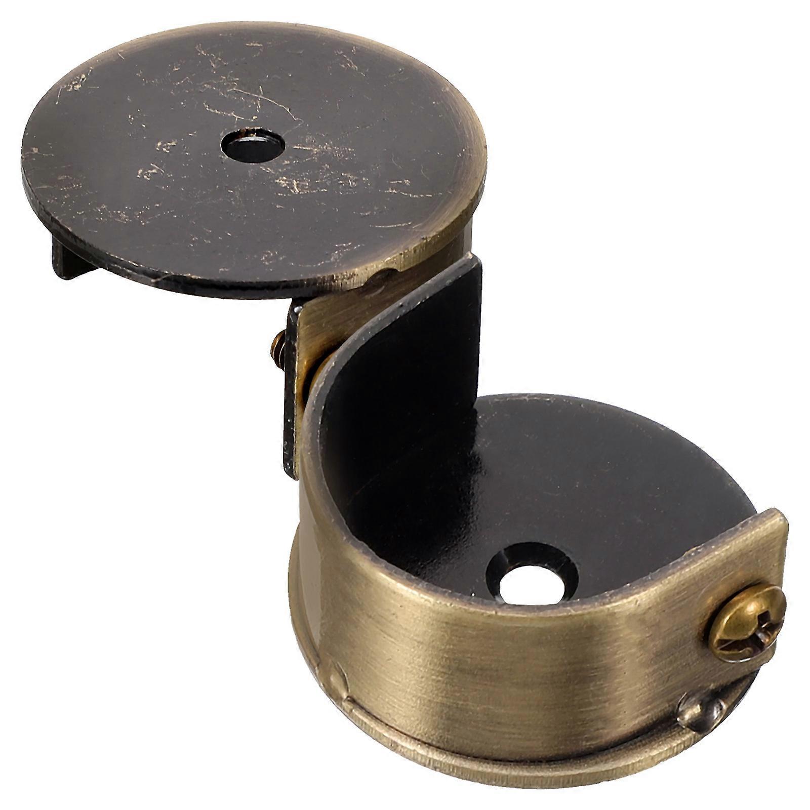Curtain Rod Brackets Alloy Metal Holder for 6Pcs Window Drapery Rod Holders