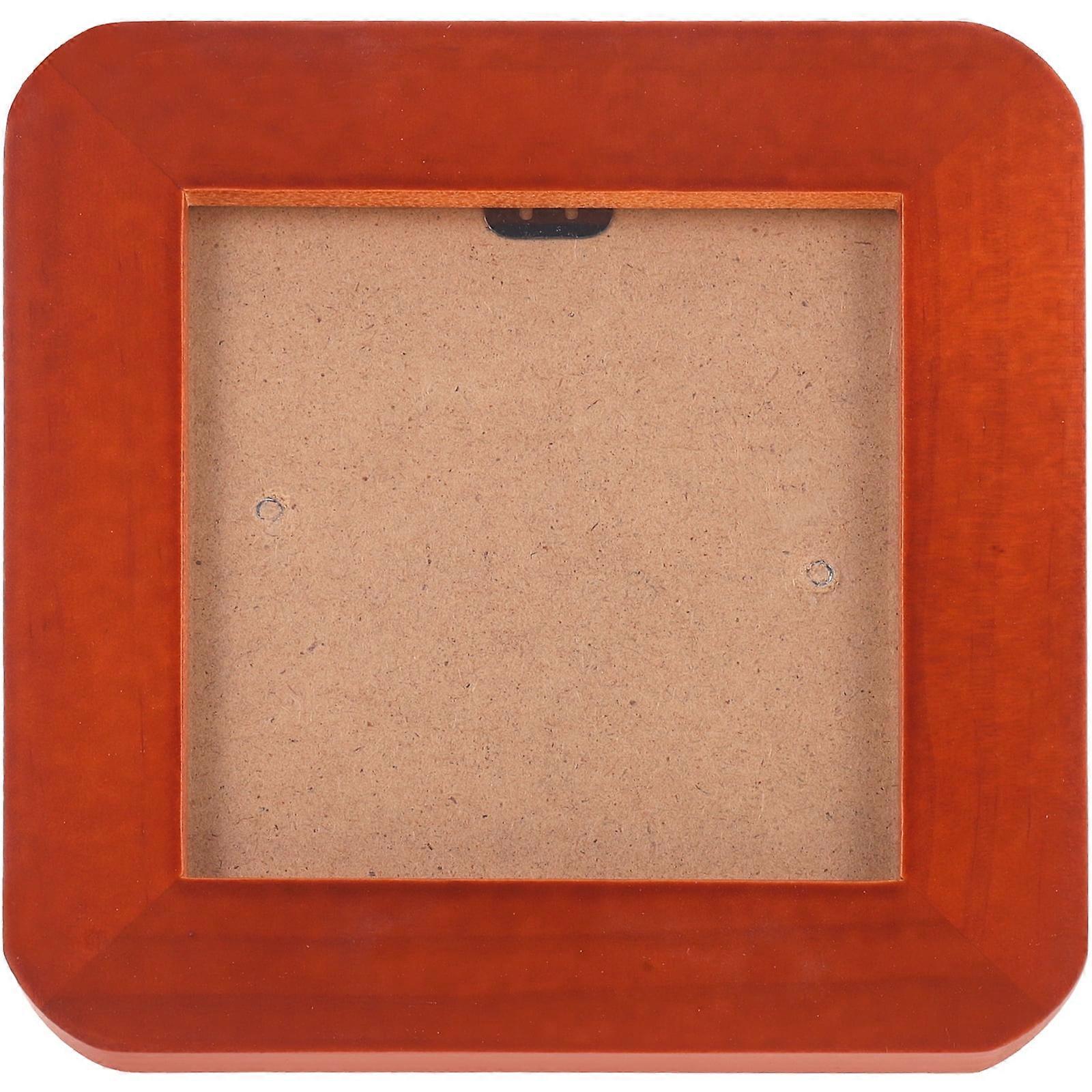 WeiWei Mini Rustic Wooden Photo Frame for Table Display - 3x5 Size