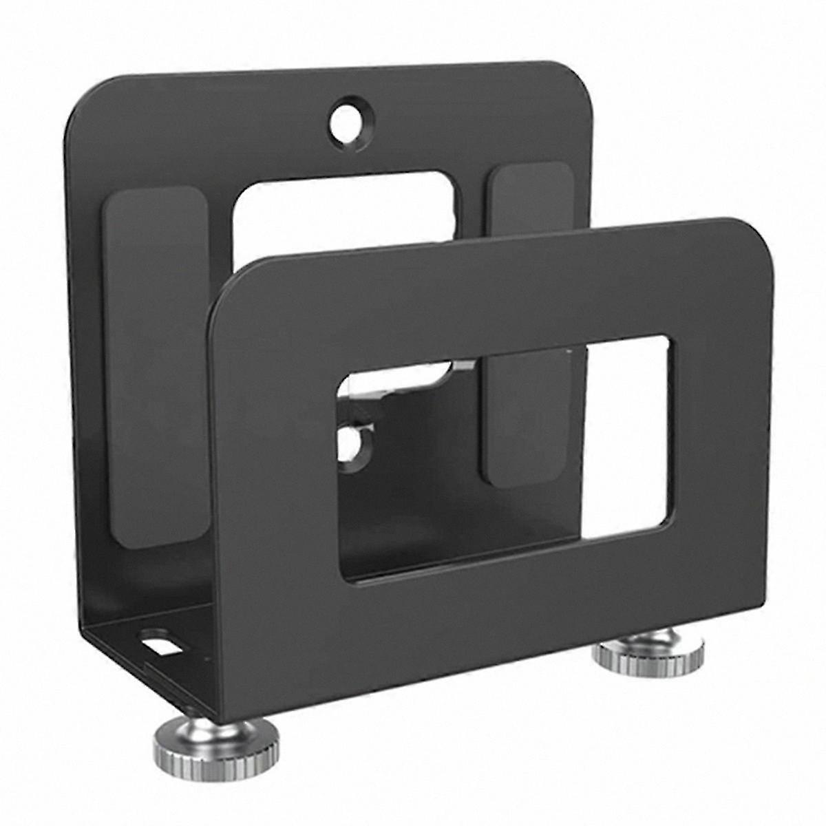 Wall Mount Holder for Small Devices, Adjustable Fit for Routers, Modems, TV Boxes, and Media Players-Compatible with 3/4/4K Equipment