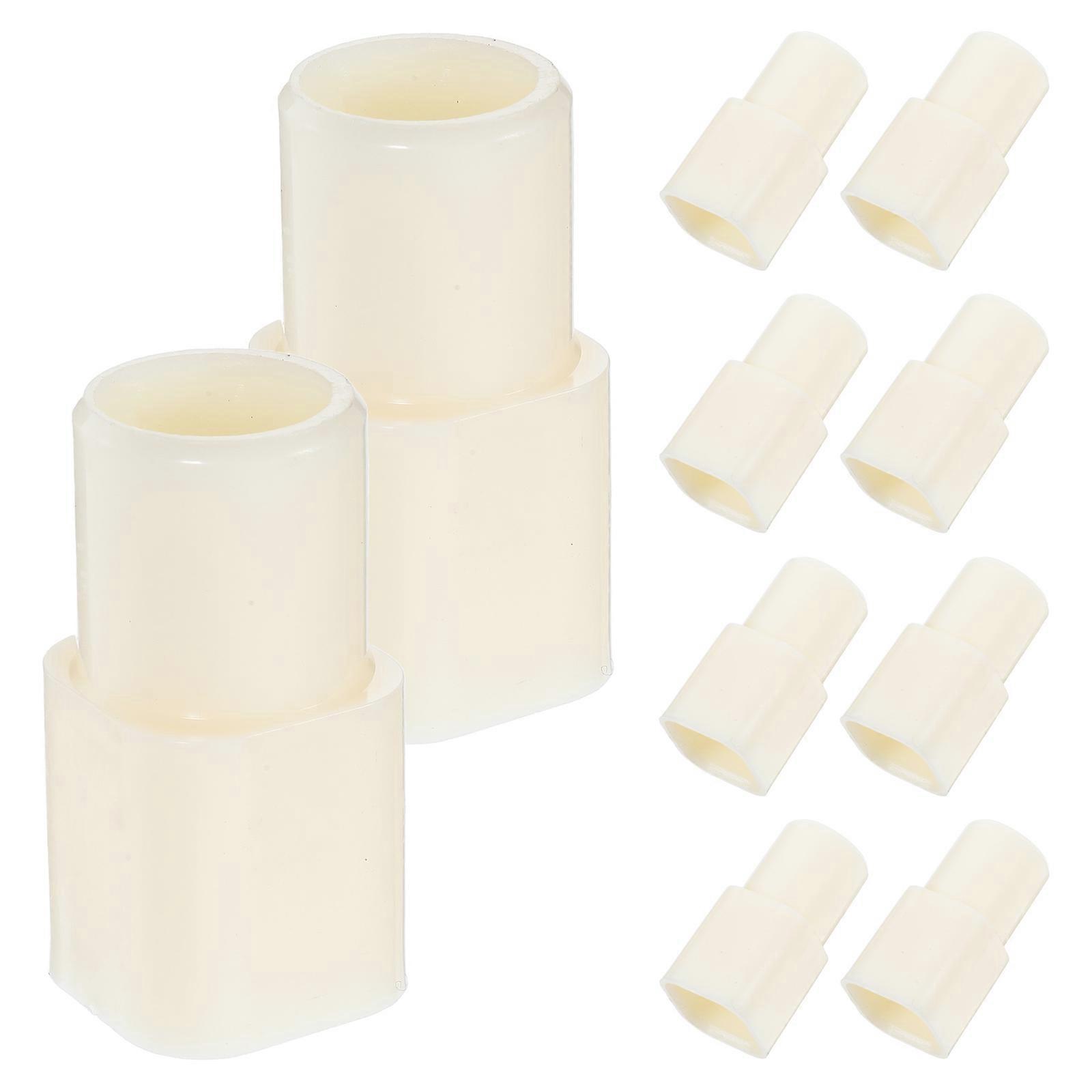 Poultry Water Pipe Connector for Seamless Flow 20Pcs Plastic Adapters