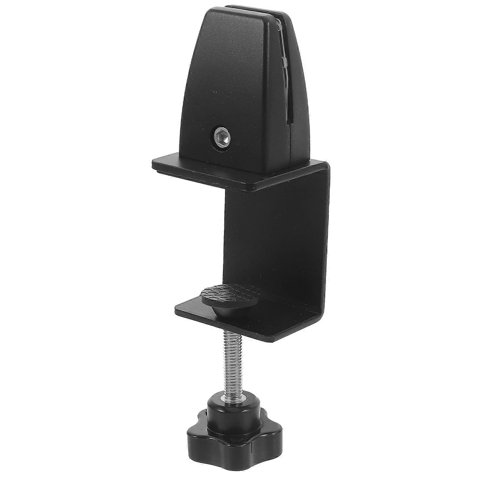 Privacy Panel Clamp Aluminium Alloy Clip for Office 2Pcs