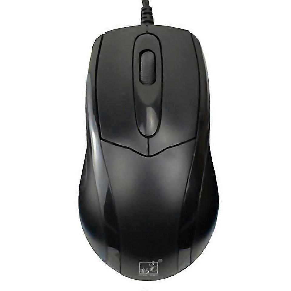 For New Zgb 512c Usb Wired Computer Mouseblack