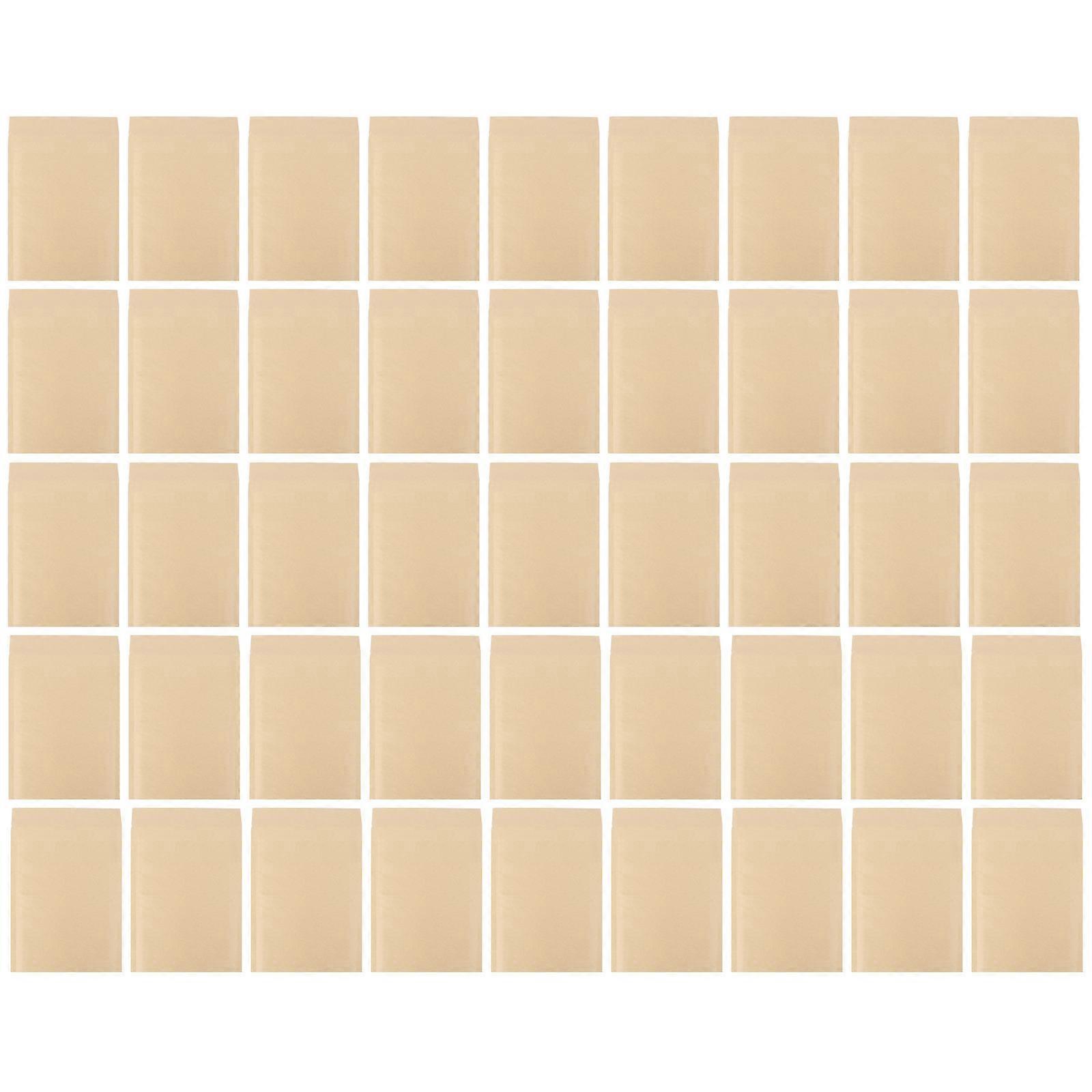 Kraft Mailing Bags Bubble Lining Small Padded Envelopes Light Brown 9.04x7.07inch Labeling 45Pcs