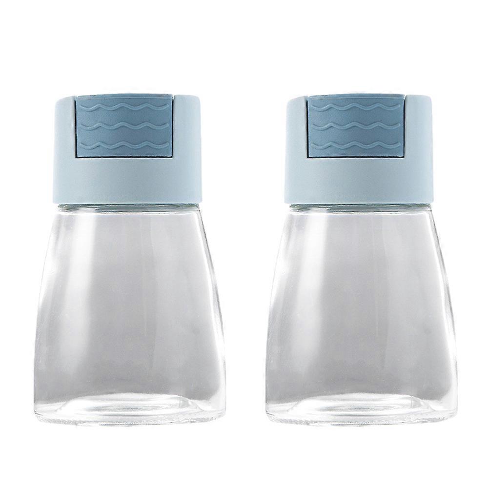Spice Jar Press Type Powder Storage Bottles for Cooking 6Pcs