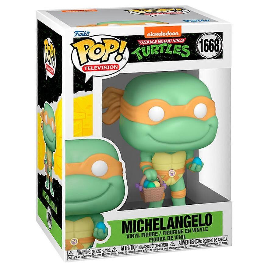 Ninja Turtles Michelangelo Easter egg toy, fun collectible