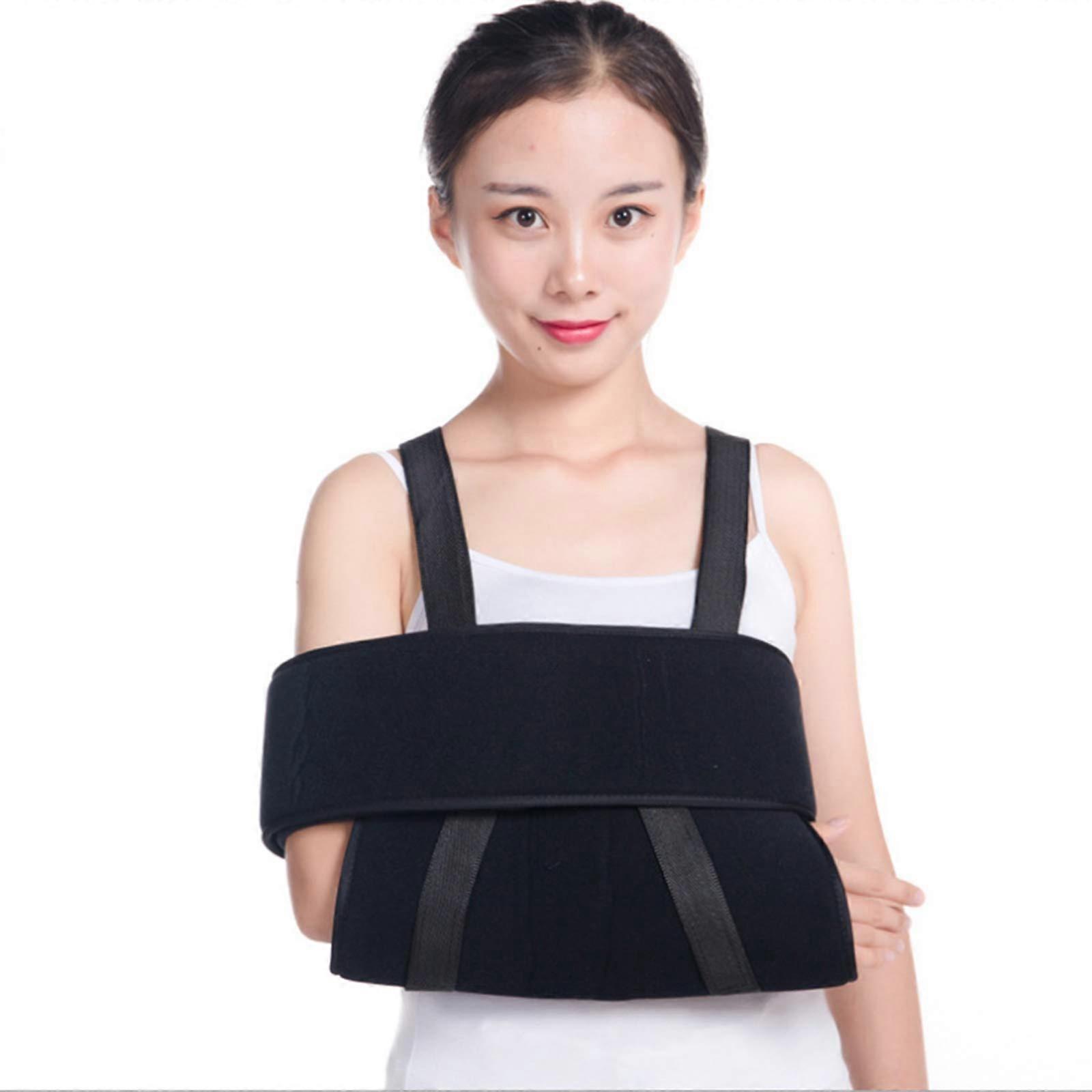 Medical Arm Sling Shoulder Brace, Adjustable Rotator Cuff And Elbow Support, Immobilizer Band For Broken Bones