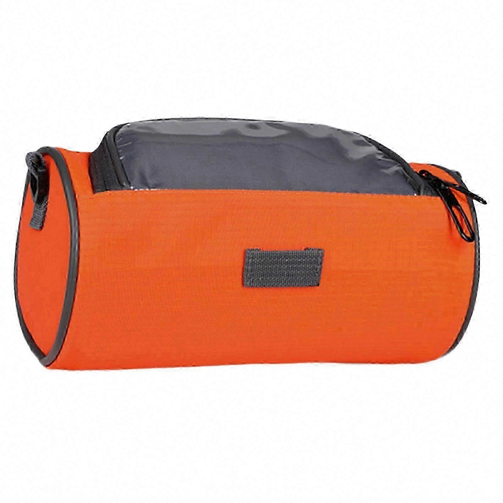 Large Bike Handlebar Bag with Shoulder Strap for Storage Accessories