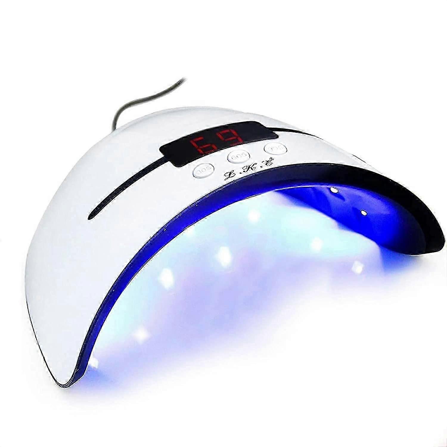 Uv Lamp For Gel Nails, 36w Nail Dryer With Portable Usb Charging Function, 30/60/90s Timing Function