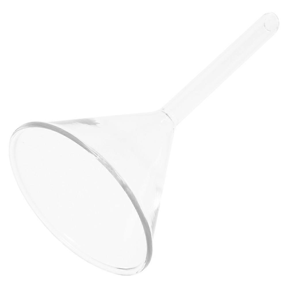 Glass Funnel for Scientific Laboratory Filtration with Wide Mouth and 75mm Stem