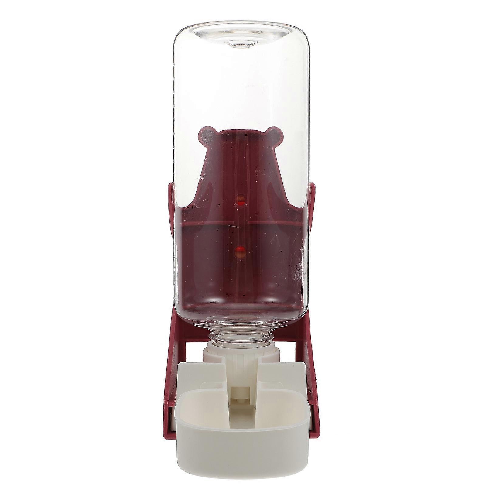 Large Capacity Hamster Water Fountain for Small and Medium-Sized Pets Dogs Cats and Rabbits in Transparent Pp Material 1Pack