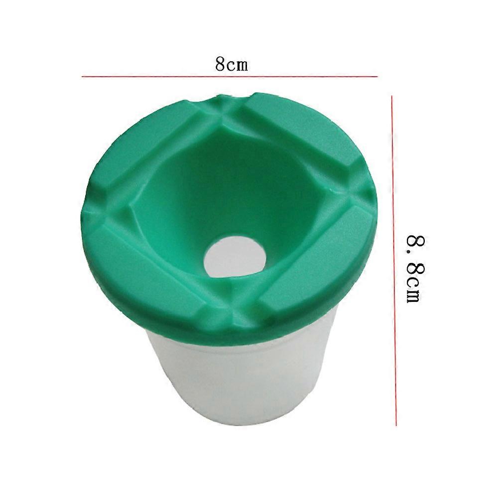 Paint Brush Kit with Spill Proof Cups 2Sets for Kids Painting