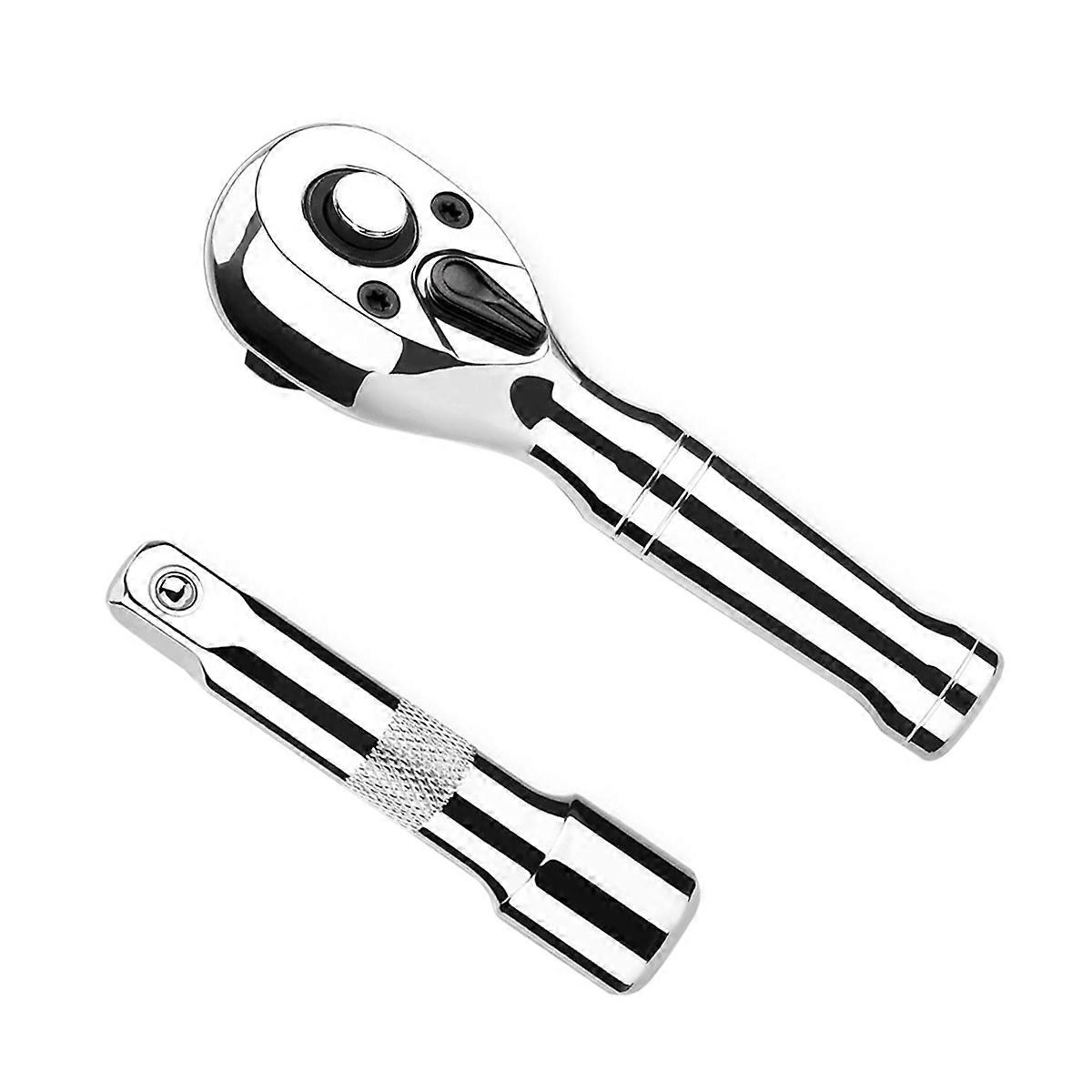 Auto Repair Tools Wrenches Set 72 Teeth Short Handle Ratchet Wrench