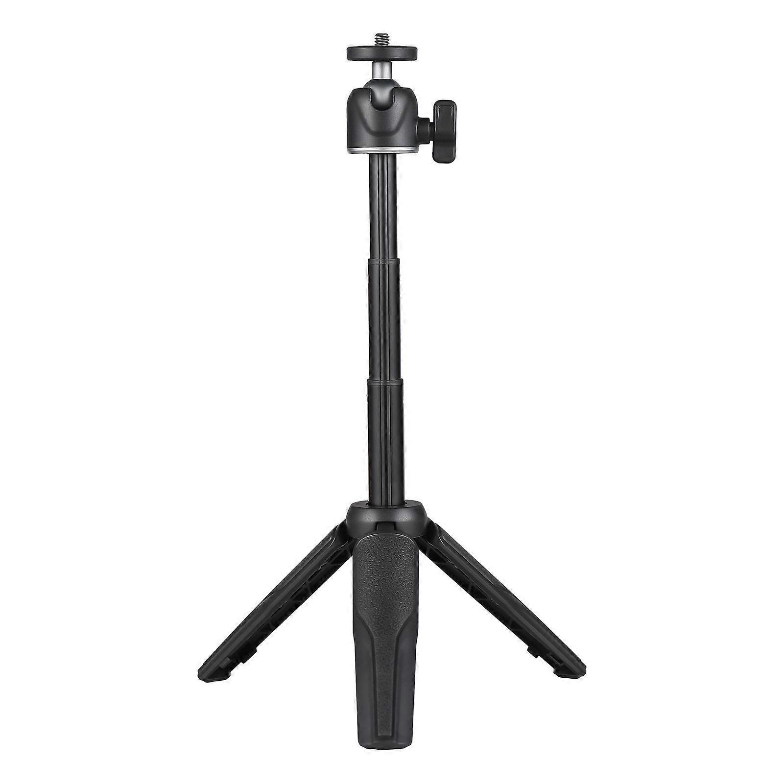 Andoer MT-08 Mini Extendable Desktop Tripod Handheld Photography Bracket Stand with Flexible Ballhead 1/4 Inch Screw Mount for Selfie Travel Vlogging