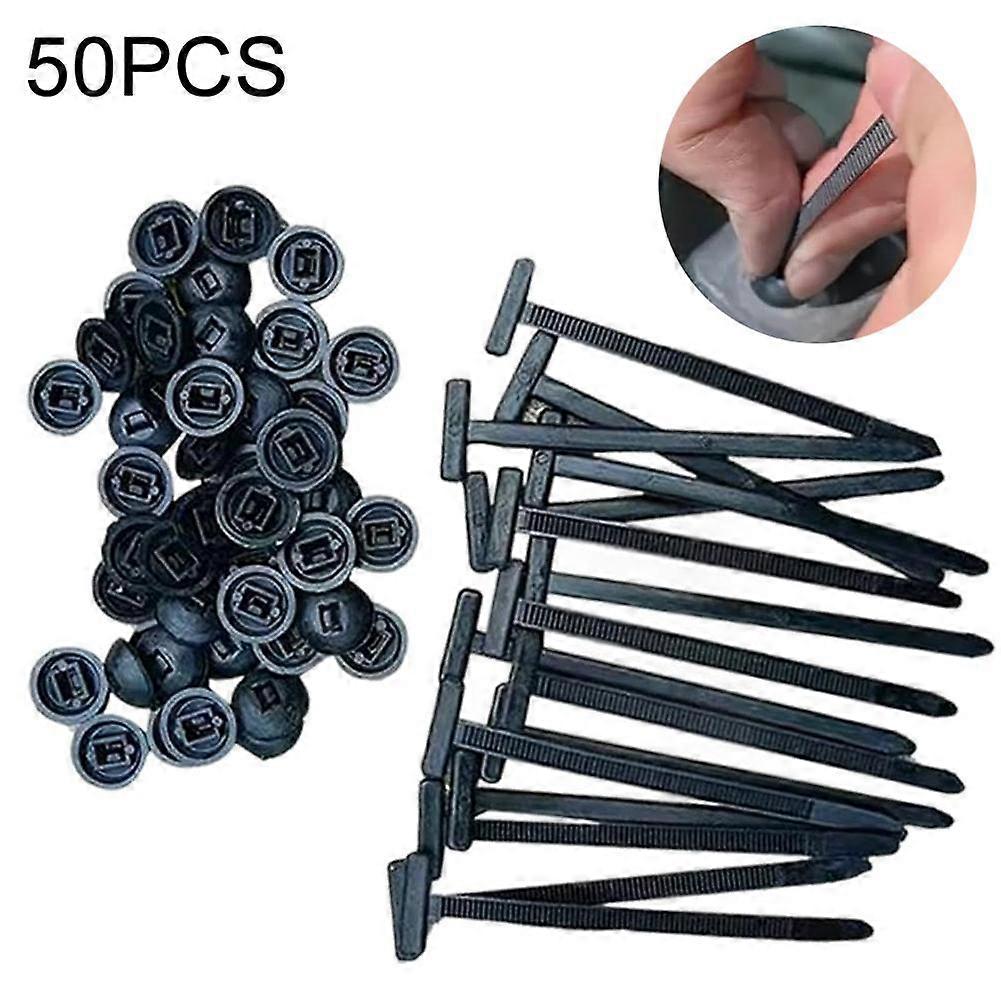 Nylon Cable Tie Mounts 20PC Heavy Duty Adhesive Back Base Holders for Secure Wire Organization