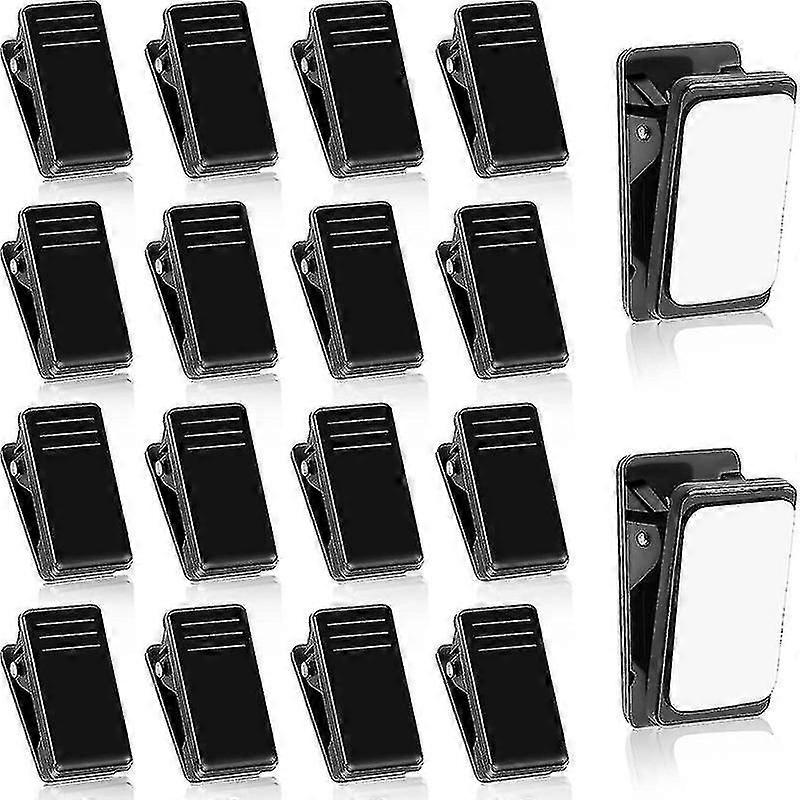 20Pcs Self-Adhesive Clips Wall Tapestry Clips Sticky Clips Plastic Photo Clips Hanging Spring Clips for Poster Photo xh