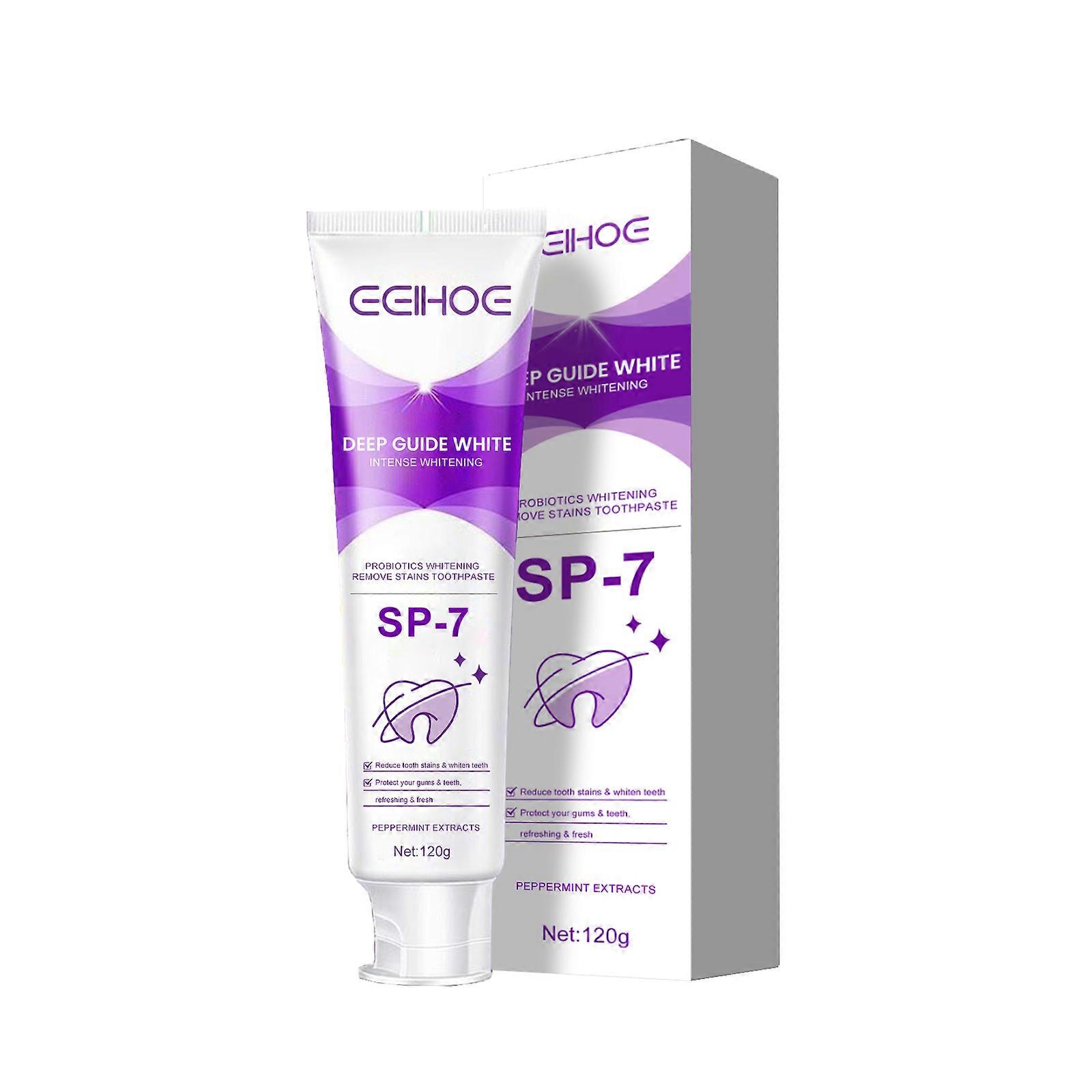 Eelhoe Probiotics Toothpaste Clean Tooth Stains Tartar Fresh Breath Whitening Toothpaste