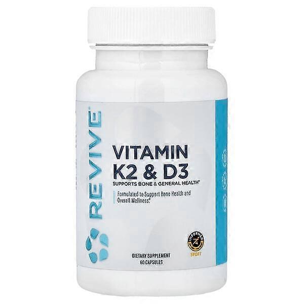 Revive, Vitamina K2 y D3, 60 Cápsulas