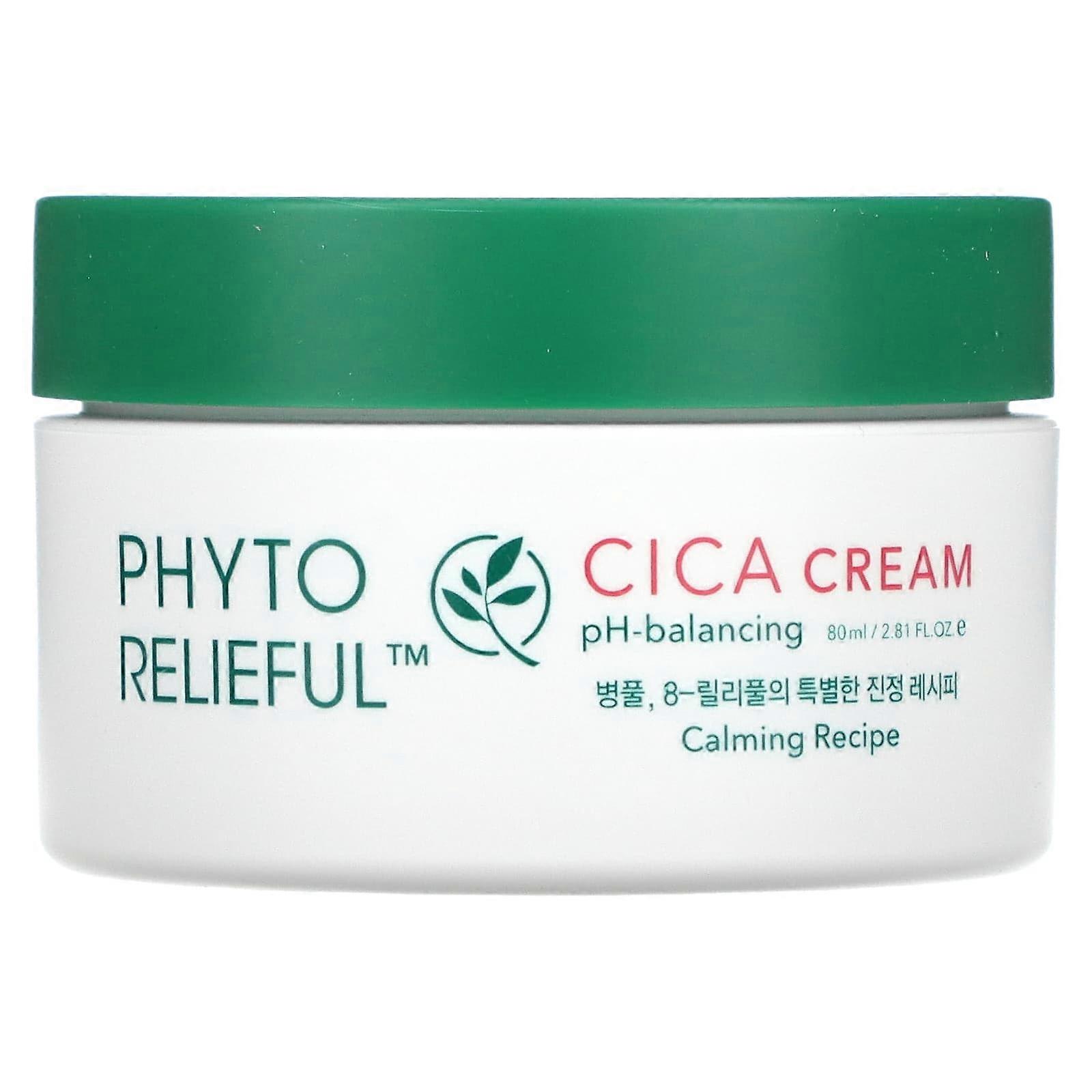 Phyto Relieful, Cica Cream, 2.81 fl oz (80 ml)