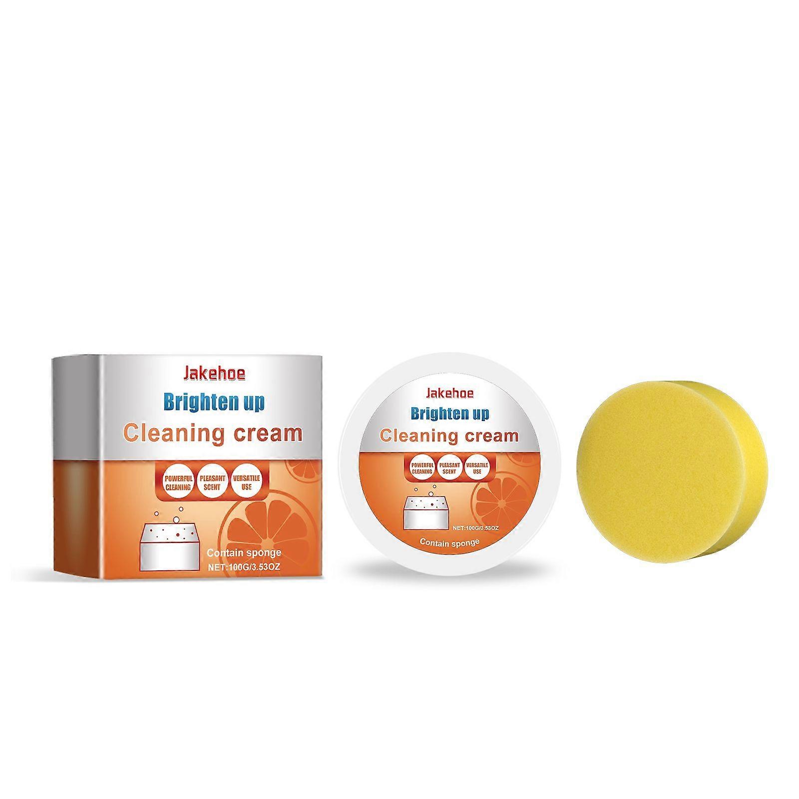 Jakehoe Kitchen Stainless Steel Cleaning Paste: Multi-Functional Cleaning Paste For Polishing And Removing Burn Marks On Cookware And Pot Bottoms