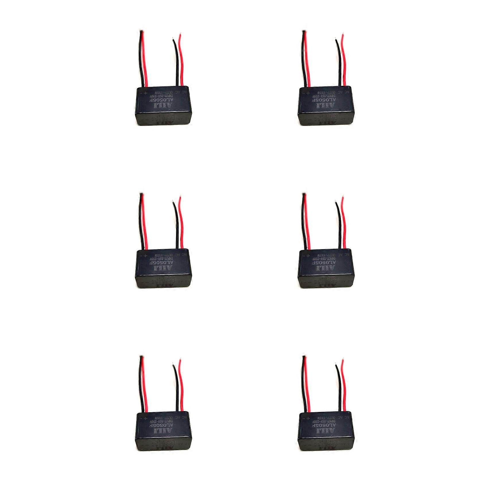6X AC 220V to DC 5V/1A Mini Transformer 5W Waterproof Epoxy Potting Light Power Supply Isolation Switch Module Driver