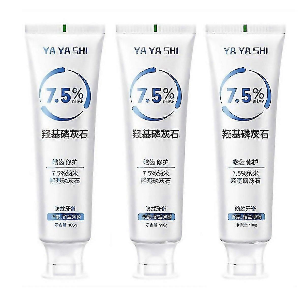 For 13x Hydroxyapatite Toothpaste For Enamel Protectiongentle Mint Fresh Breath Easy To Clean And Ma