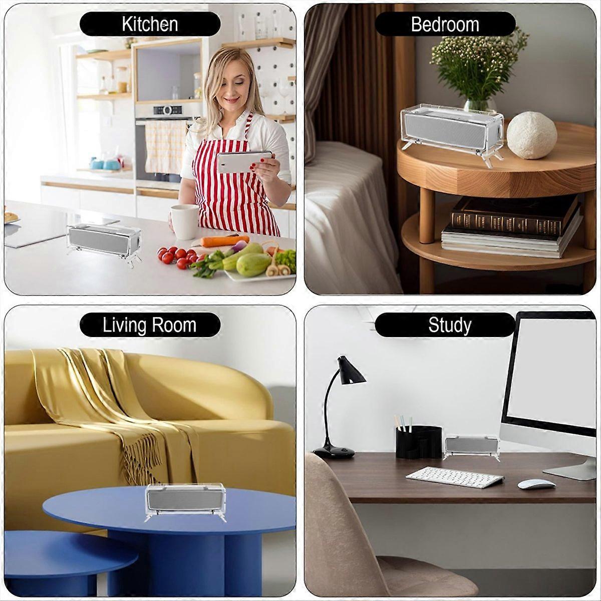 TXEsign Speaker Desktop Stand Transparent