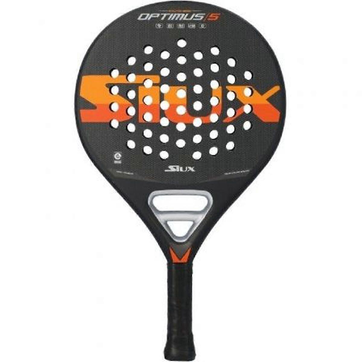 Padel Racket Siux OPTIMUS 5 Black Carbon fibre