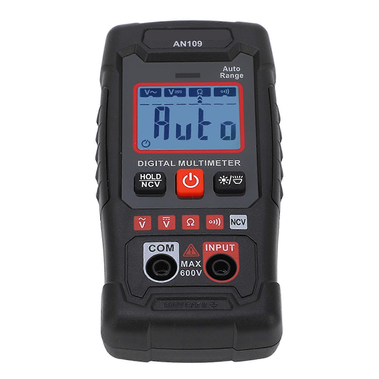 Digital Multimeter 4000 Counts Auto Ranging Voltage Tester NCV Resistance Meter Tool 