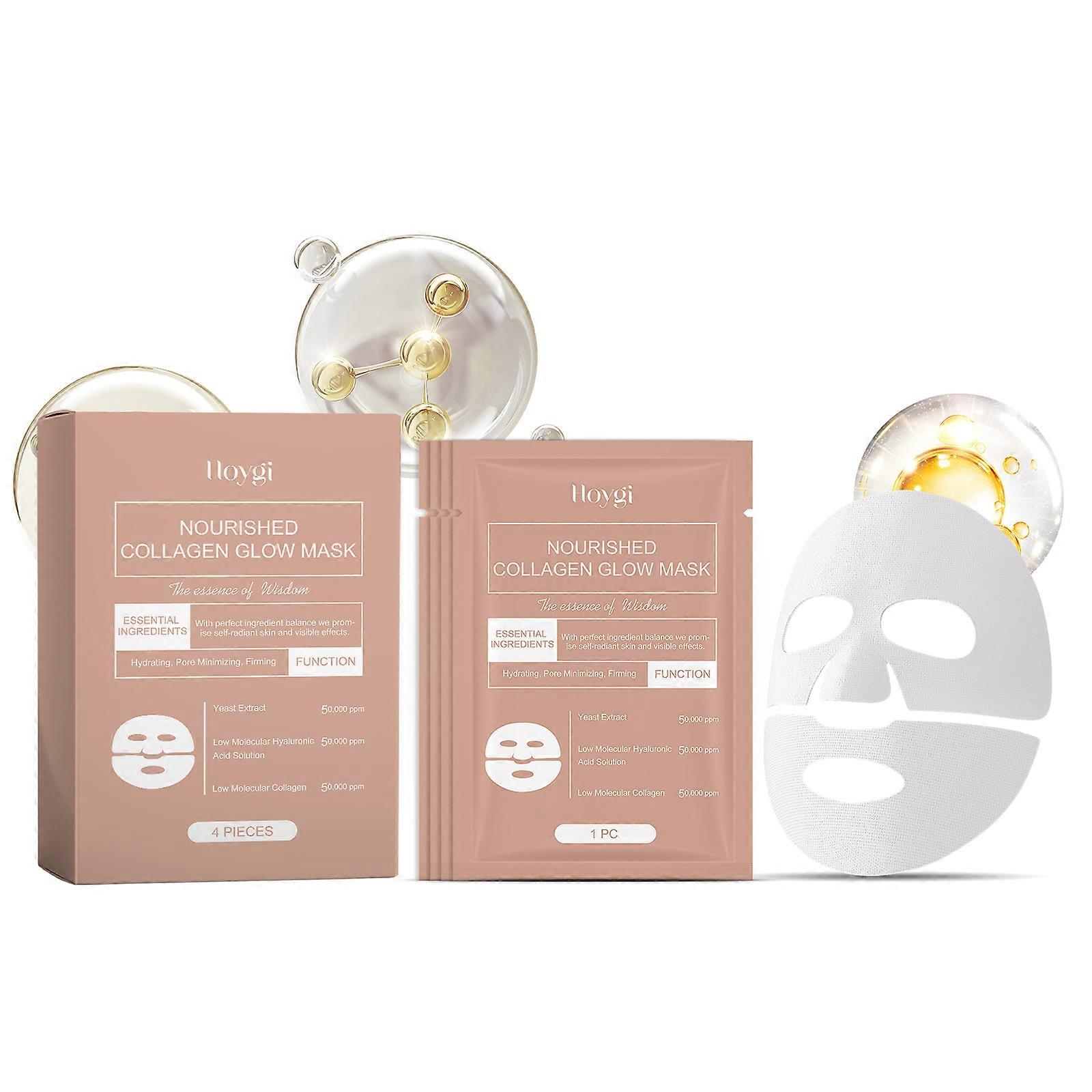 Hoygi Collagen Moisturizing Mask Is A Gentle, Nourishing, Hydrating And Hydrating Facial Care Mask That Improves Skin Texture