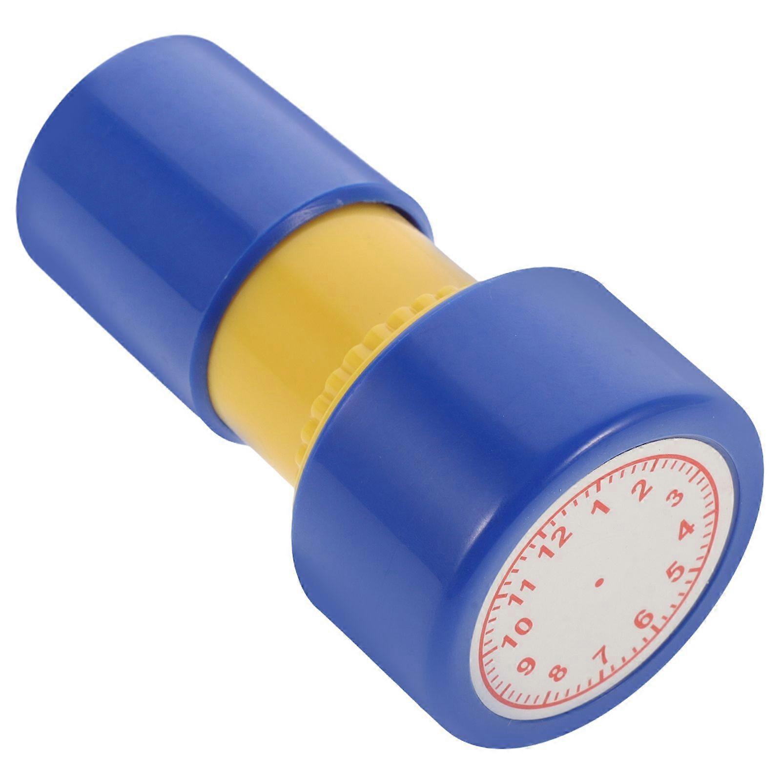 Kids Clock Seal for Classroom Teaching Stamper for Time Learning Clock Stamps for Students Teaching Clock Stamp Time Telling Seal