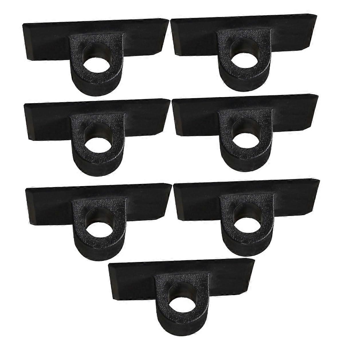 7pcs Inflatable Boat Motor Mount Bracket WeatherResistant Plastic Engine Holder With Vibration Dampening For Kayak Canoe