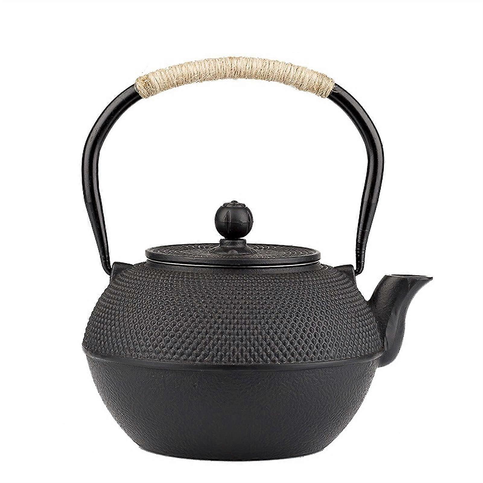Teapot Cast Iron Teapot With Stainless Steel Infuser, 600/800/1200ML, Oolong Tea Kettle For Boiling Water