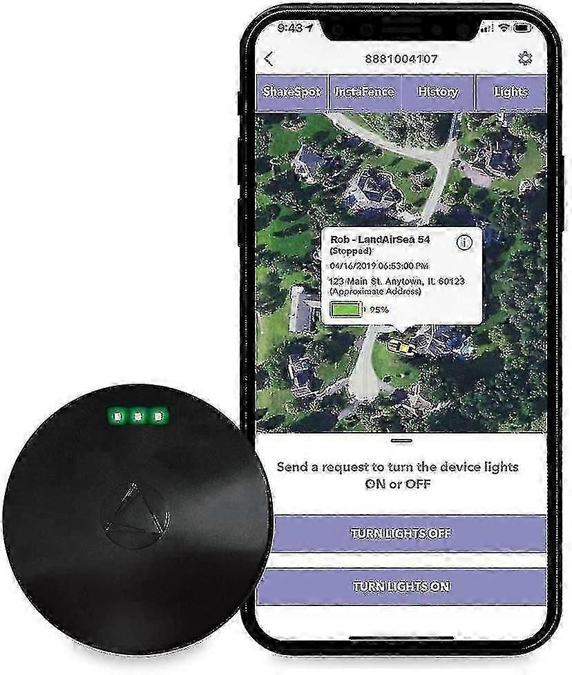 Landairsea 54 Gps Tracker - 4g Lte Waterproof Magnet Mount For Vehicles and Assets for Elderly Tracking_jc