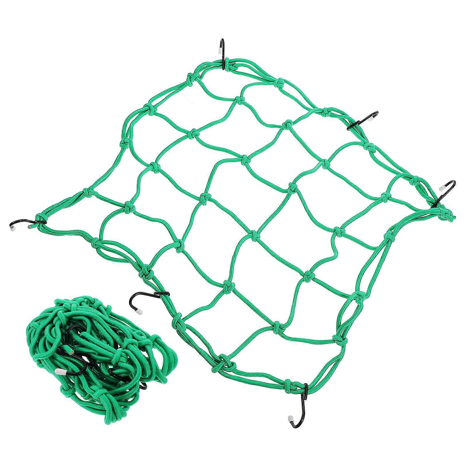 Motorcycle Bungee Cargo Net Luggage Carrier Elastic Net for Cargo 2Pcs