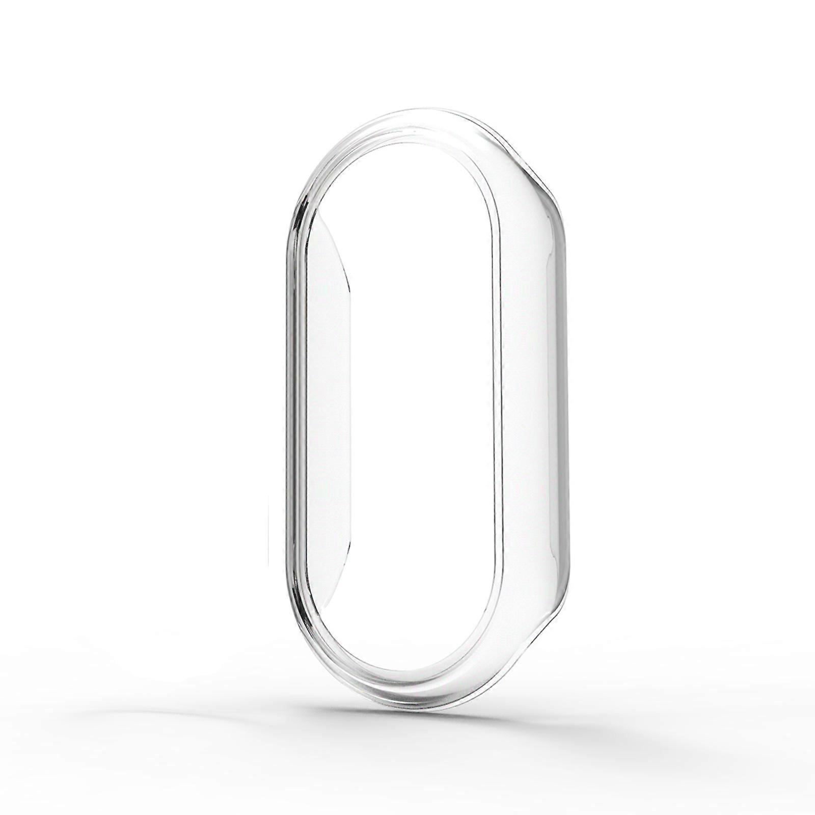 Half Wrap Enclosed Case Housing Sleeve Comfort Wear for Band 10 Smartwatch Easy to Install and Remove Shockproof Design  Clear