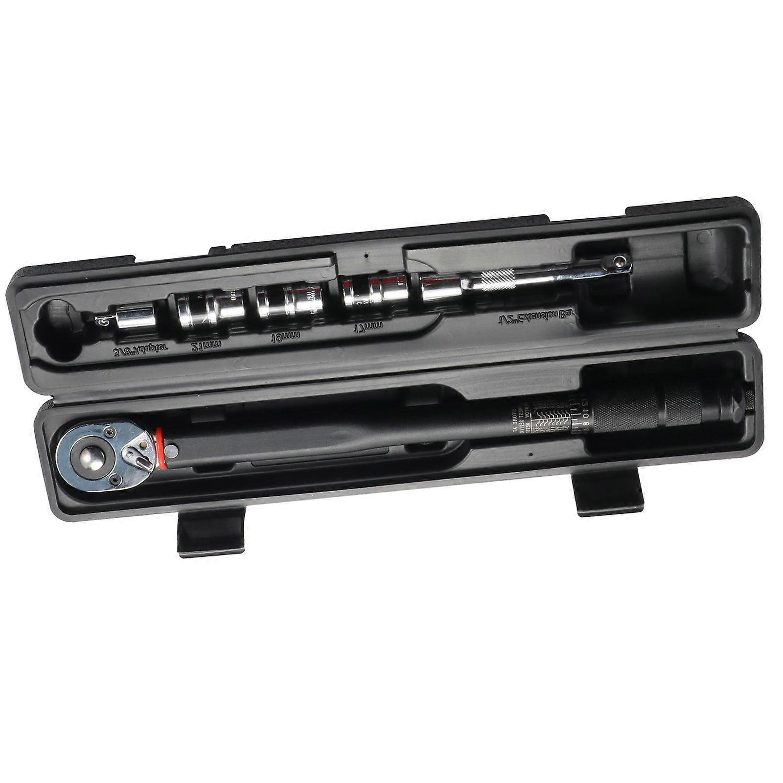 Adjustable Reversible Torque Control Tool with Preset Defined Setting and Visible Scale Marking Fit for Secure Fastening Multicolor