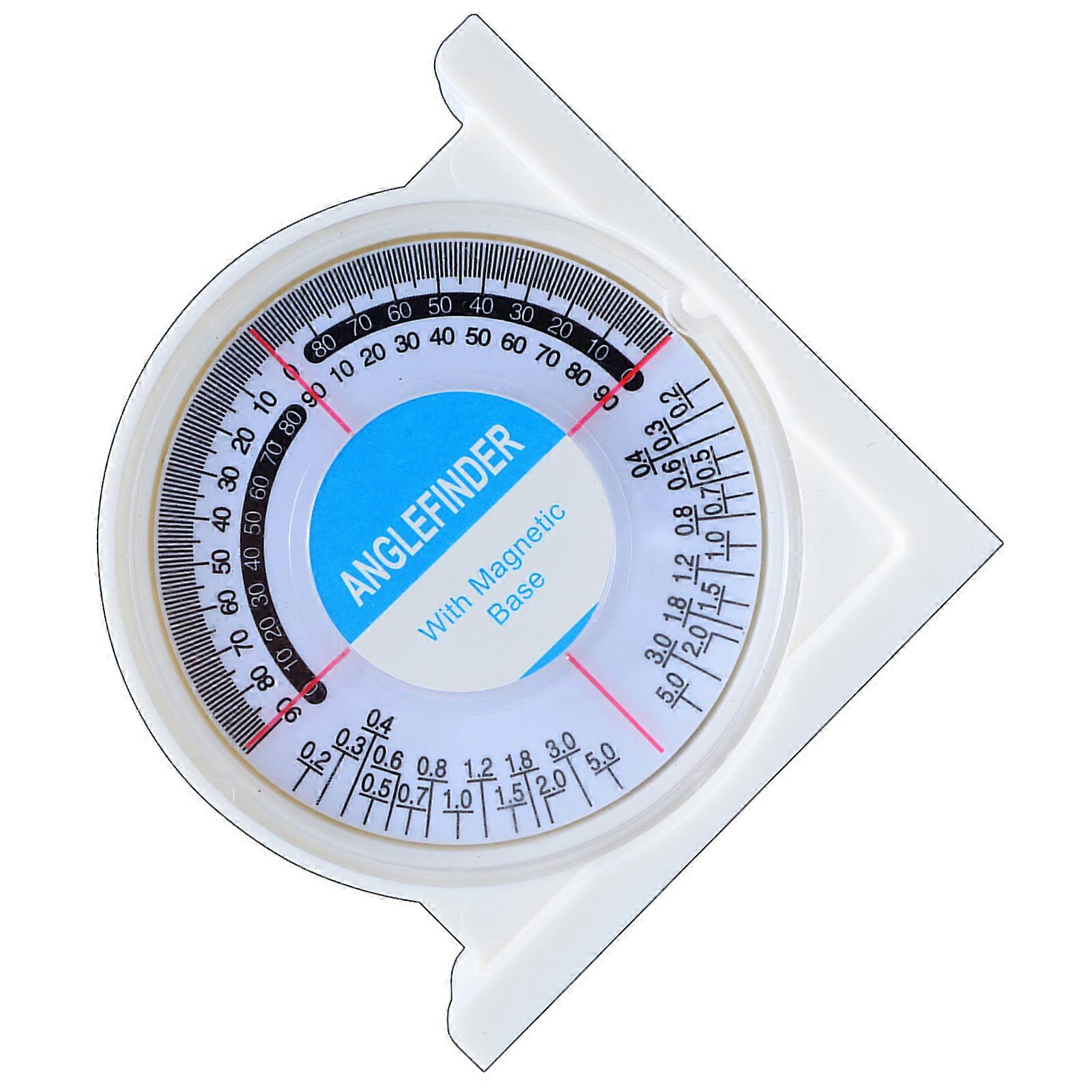 High Accuracy Magnetic Angles Finders Tool with Backside Reference Table Perfect for Metal Framing & Floor Leveling Multicolor