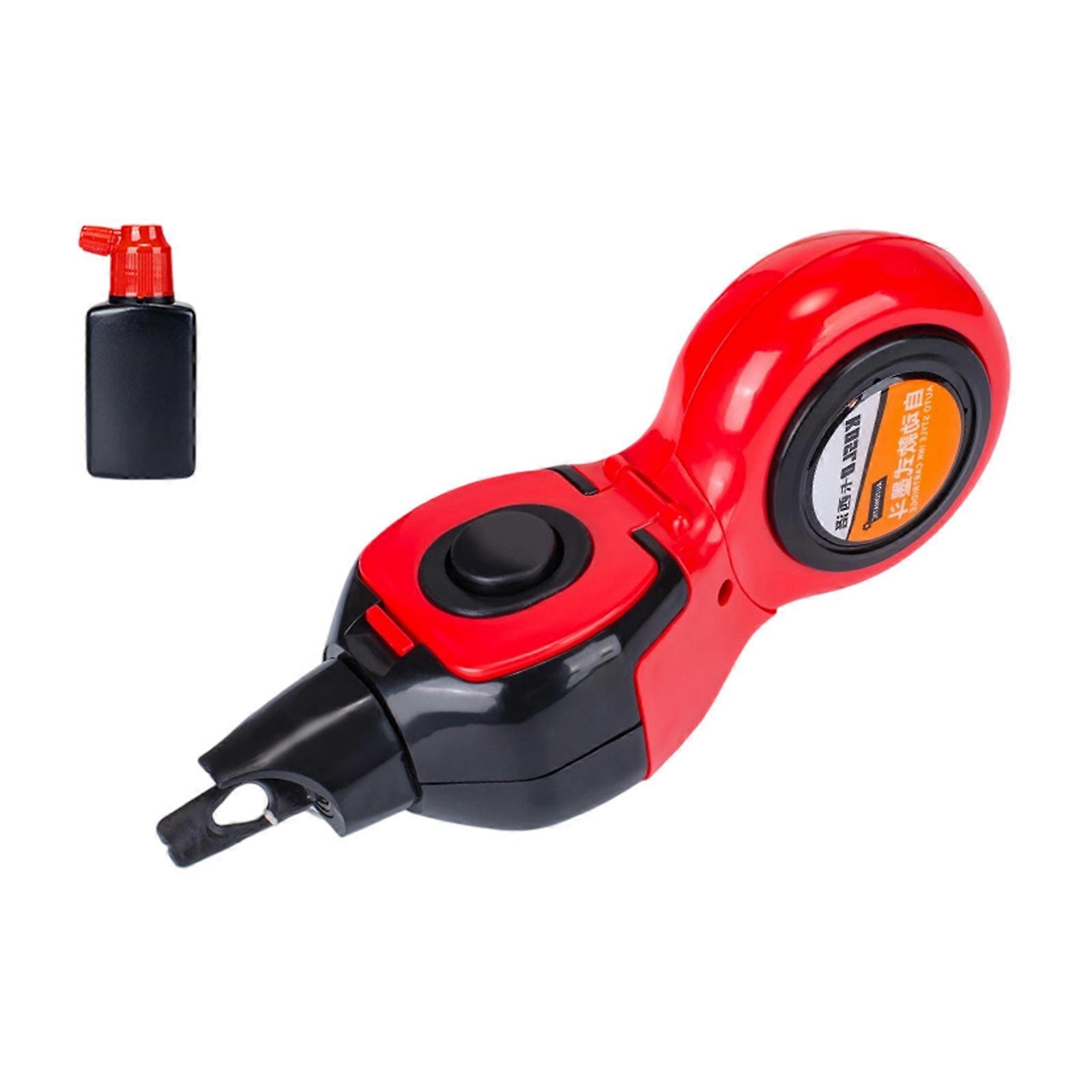 High Accuracy Line Marking Device Woodworking Tool Carpenter Manual Inks Marker Scriber Ground Marking Scriber Tool Multicolor