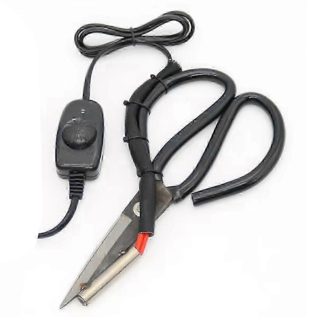 Electrothermal Scissors Electric Heating Tailor Scissors Heated Cutting Scissors for Curtain Non-Wo