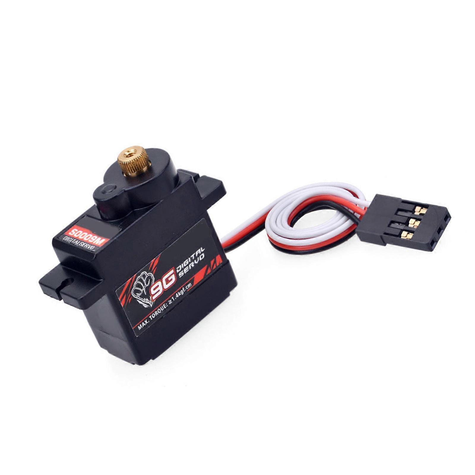 Strong Metal Gear Tiny Digital Servo 1 Degree Accuracy Small Size Car Replacement Part for DIY Robotics Projects Multicolor