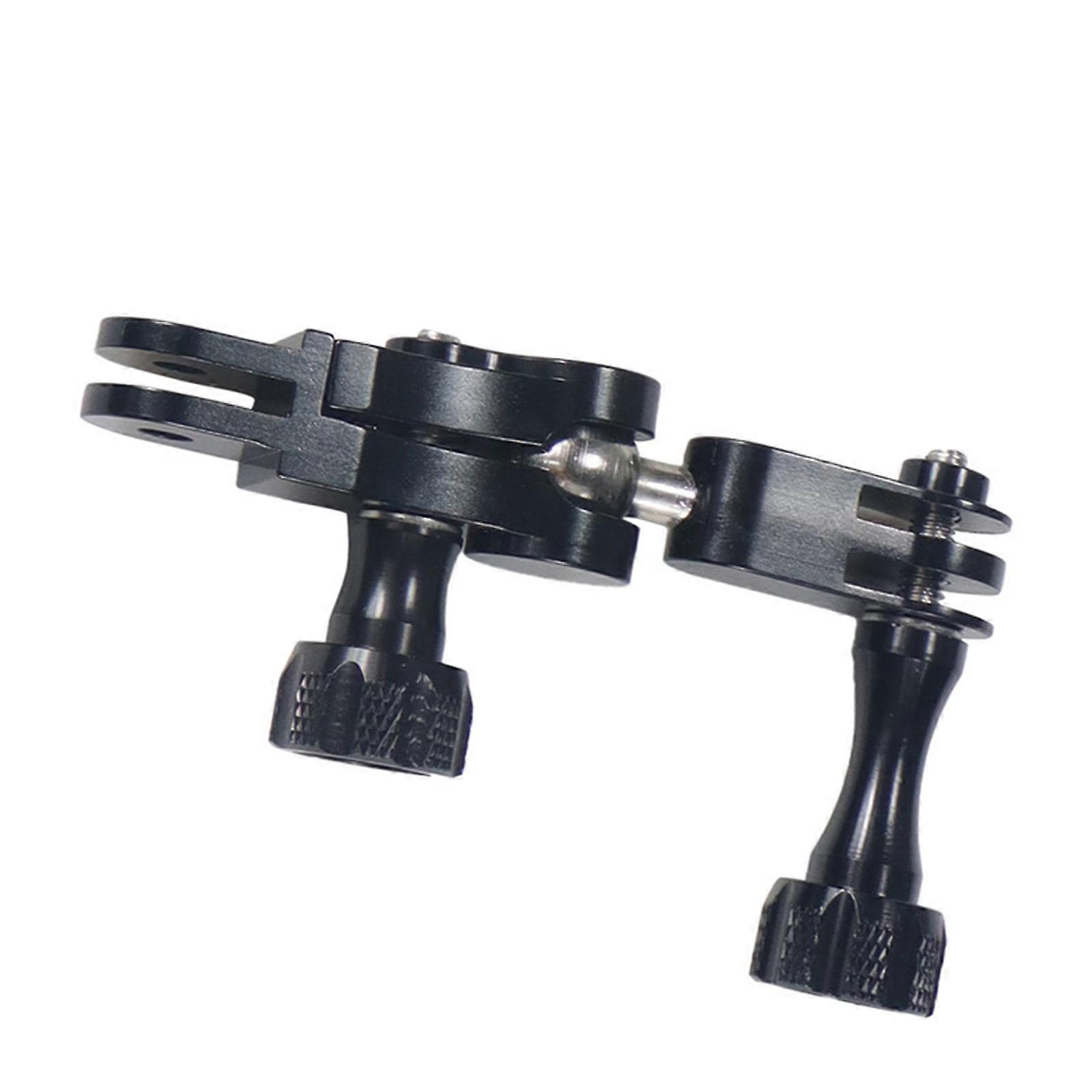 Compact Black Camera Mount Metal & ABS, 360° Rotation for Easy Angle Adjustment Mount