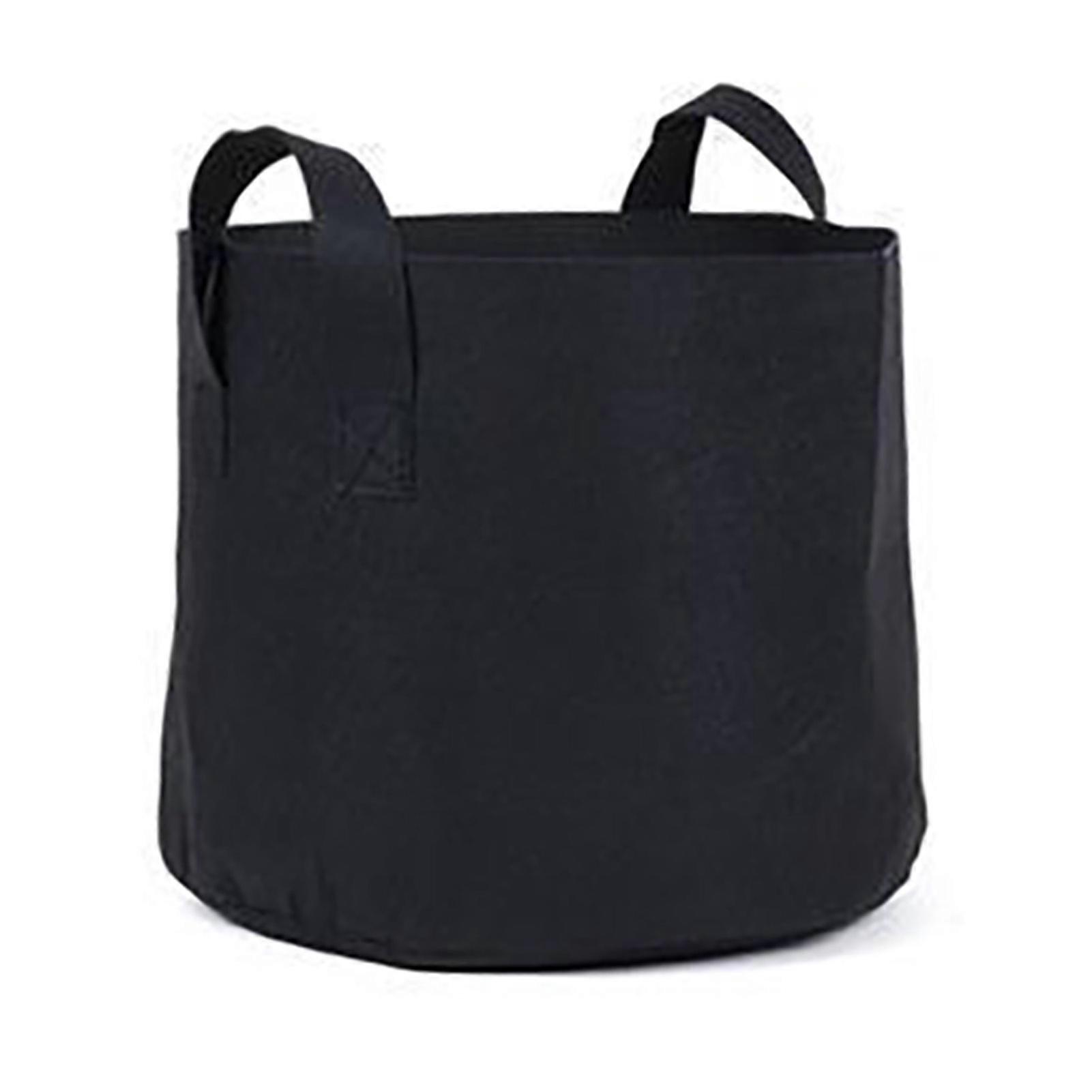 5Pcs μεγαλώνουν τσάντα 5 γαλόνι κήπος φύτευση κηπουρική τσάντες μη υφαμένο ύφασμα για λουλούδι λαχανικών