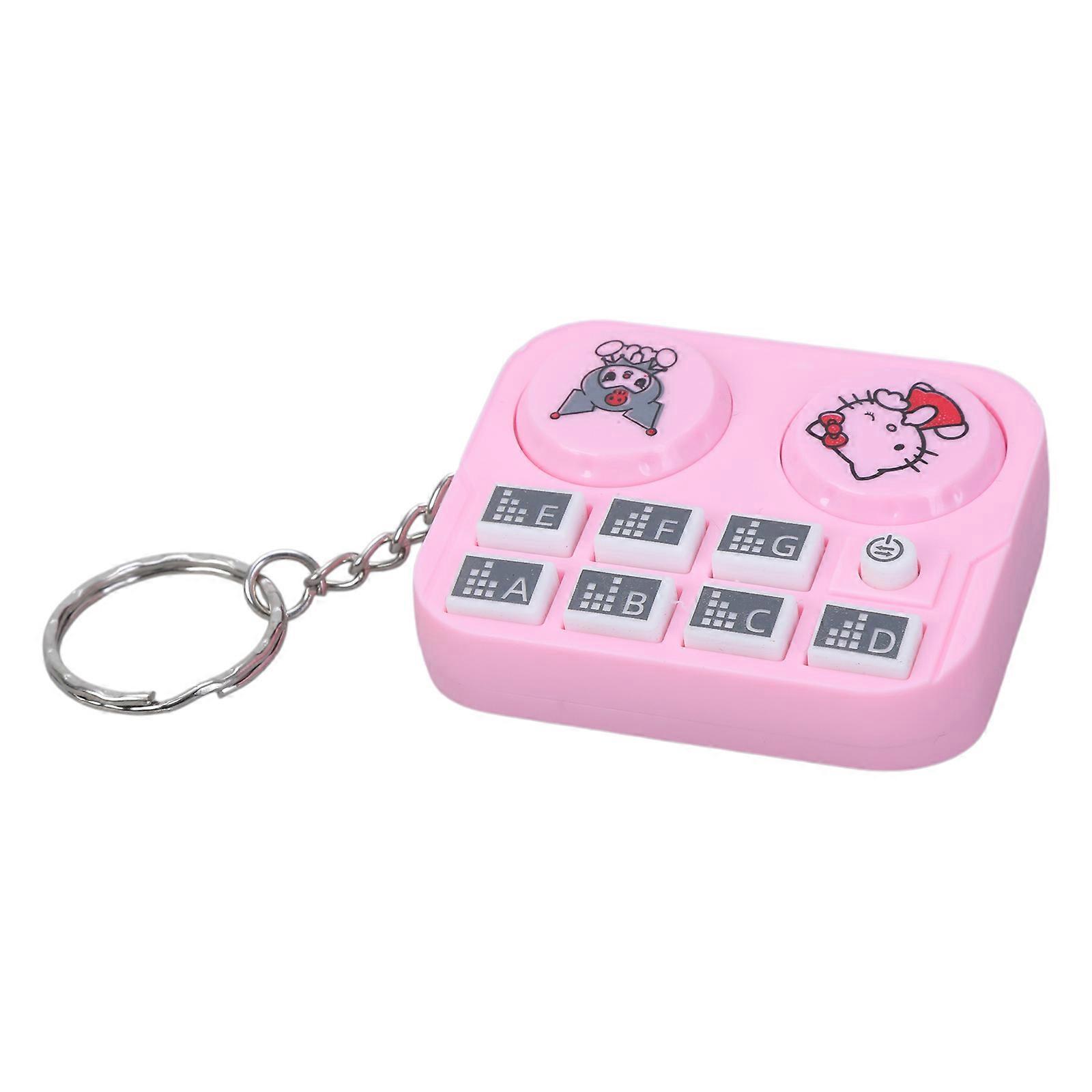 Unique DJ Console Key Holder Accessory Portable for Everyday Use and Gifts Giving Elegant Designs for All Styles  Pink