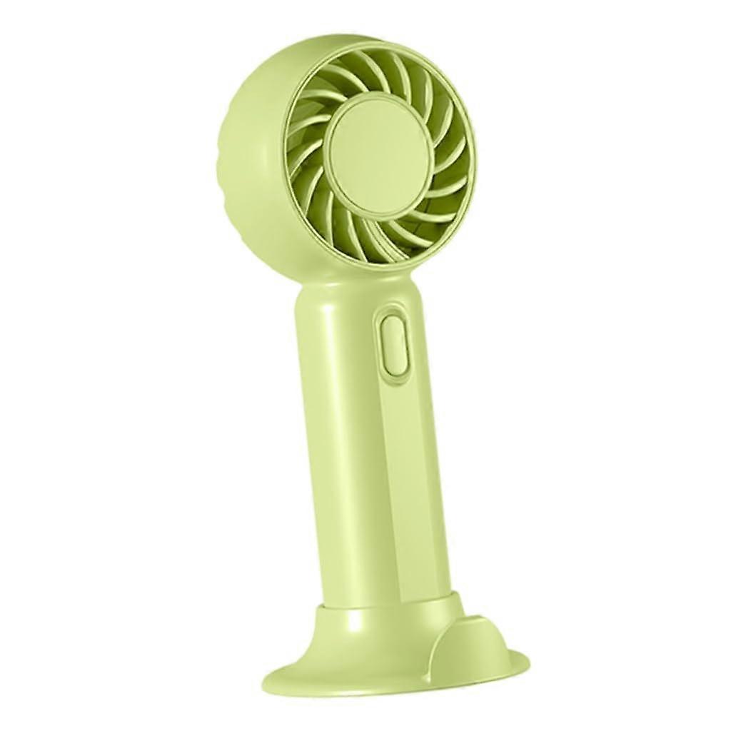 Portable Mini Handheld Fan with Quiet Operation for Office, Study, Travel, Green