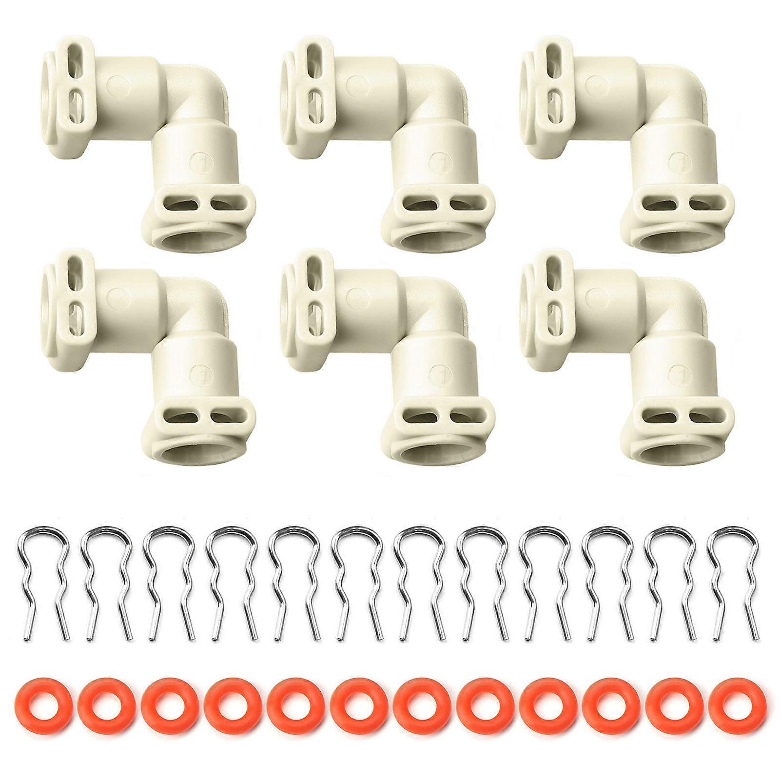 Coffee Machine Fluid Connector Water Pipe Adapter Interface Accessories For Fully Automatic Coffee Machine Enduring Multicolor