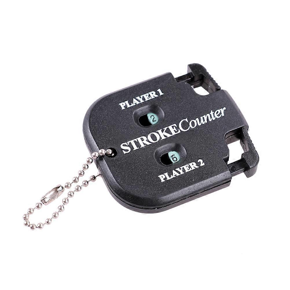 Mini Square Professional Scorer Scoring Device Double-Digit Score Indicator (Black)