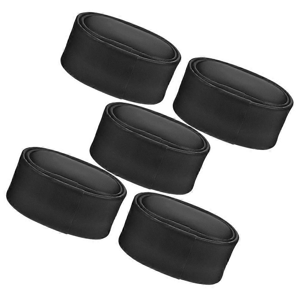 Black PU Watch Pillow Inserts for 5Pcs Automatic Watch Winder